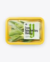 Conception personnalisée PET PP PLA Revêtement Plateau MAP Bagasse de canne à sucre biodégradable Plateaux d'emballage jetables pour fruits et légumes
