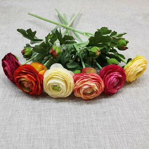 Fleurs artificielles de pivoine étrangère de luxe, décoration de mariage, décoration de la maison, fleurs de table, fleurs décoratives artificielles, lotus de rosée française. - Product Image 4