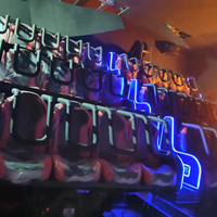 Experimenta el mundo en un simulador de vuelo inmersivo de teatro volador de 360 grados para parques temáticos