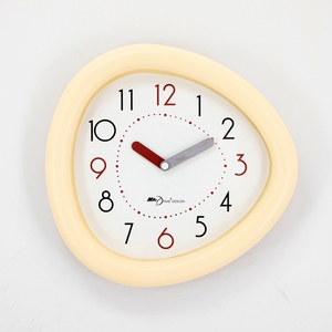 Square Modern Cream White Minimalist Wall <b>Clocks</b> Simple Home Decorative Kitchen Living Room Bedroom for Promotional Gifts - Product Image 2