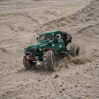RGT EX86181 1/10 4WD RC Crawler Crusher RTR Tout-Terrain avec pièces en métal et résine, ESC 60A, moteur RC550 à couple élevé, chargeur 2.4G 4CH