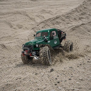 RGT EX86181 1/10 4WD RC Crawler Crusher RTR Todoterreno con Metal y Resina, ESC de 60A, <span class=keywords><strong>Motor</strong></span> RC550 de Alto Torque, <span class=keywords><strong>2</strong></span>.4G 4CH, Cargador - Product Image 1