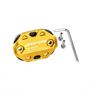 Tapa de Depósito de Líquido de Frenos CNC de Acero Inoxidable Resistente a la Corrosión para Motocicletas Yamaha AEROX155 NVX155 NMAX155 (Freno Delantero) - Product Image 2