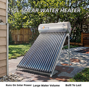 Calentador de Agua Solar, Clase de Eficiencia Energética, Tubo de Vacío, Tubo Evacuado para Hoteles, Garaje Exterior, Energía Solar - Product Image 2