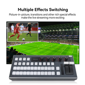 Equipo de transmisión de 12 canales, miniteclado negro magic <span class=keywords><strong>atem</strong></span> studio hd blackmagic switcher vMix, panel de <span class=keywords><strong>control</strong></span> de tablero de distribución - Product Image 2