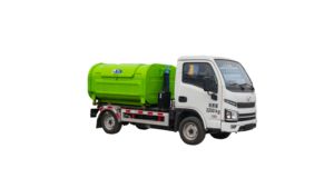 รถบรรทุกติดเครนเก็บขยะพร้อมเครื่องอัดแบบไฟฟ้าขนาดเล็กสำหรับขาย - Product Image 6