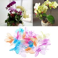 30 pièces pinces à orchidées pour papillon jardin plantes Clips de support Tomate Trellis Clips pour fleurs