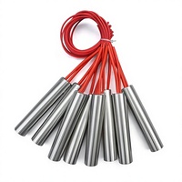 Cartouche chauffante électrique personnalisée 24V 48V, 12mm 14mm 16mm, à extrémité unique, avec câble de 1M pour allumeur de poêle à granulés