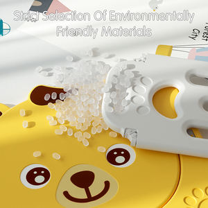 Parc de jeu en plastique pliable pour tout-petits portable jeu d'intérieur stylo portail extérieur cour de jeu clôture de sécurité enfants bébé parcs pour enfants - Product Image 3