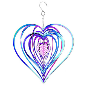 Customize Reusable 3D Wind Spinner Outdoor Metal <b>Hanging</b> Yard Garden Decor unicorn Wind Spinner - Product Image 1