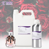 Huile de parfum de rose rouge frais brillant personnalisée pour la fabrication de parfums à grand volume