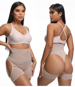 Faja Moldeadora de Cintura Alta, Body Reductor, Compresión Sin Costuras, Manga Corta, Talla Grande, Corsé, Braguitas de Encaje, Levanta Glúteos, Levanta Cadera - Product Image 2
