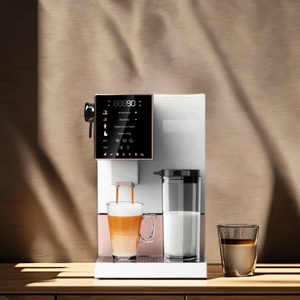 Kaffeevollautomat Super Automatic Coffee Maker Cappuccino Fully Automatic Espresso Coffee <b>Machine</b> With Milk Frother Super Automa - Product Image 2