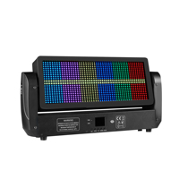 Nuevo Flash Disco DJ Lighting RGBW 300W Panel LED Luz estroboscópica DMX Blinder Stage DJ Strobe Flash Atomic Light