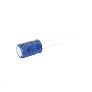 Condensador Original de Aluminio de 330 uF MAL217056331E3, 330UF 20% 25V, Tipo TH, Montaje Radial - Product Image 1