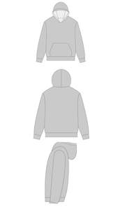 Felpa da <span class=keywords><strong>Uomo</strong></span> con Cappuccio e <span class=keywords><strong>Zip</strong></span> Integrale Oversize in <span class=keywords><strong>Pile</strong></span> French Terry Pesante con Logo Personalizzato e Stampa Vintage Stile Streetwear - Product Image 6