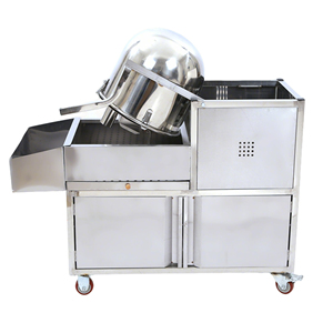 Hot bán công nghiệp bỏng ngô Máy nhà máy gas hoạt động Caramel hương vị bỏng ngô Máy Làm tự động - Product Image 3