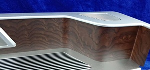 Kits Interiores de Aleación de Aluminio para Mercedes-Benz Clase V VITO <span class=keywords><strong>W447</strong></span>, Pedal Personalizable, Moldura de Nylon, Decoración de Caoba, Texto Iluminado, Cuatro Puertas - Product Image 2