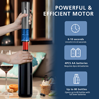 Nouveaux produits à importer Fabricant Tire-bouchon électrique Kit d'ouverture de bouteille de vin Gadgets pour hommes
