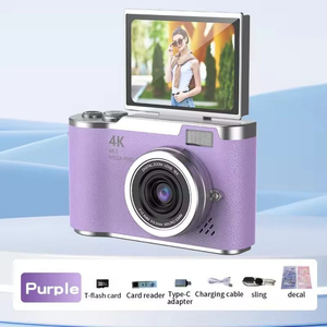 2.4-Inch Flip Screen X2 Kids Instant Photo <b>Camera</b> 7.1x-16x Optical Zoom 180 Wide Angle High Definition Pixels Built-In Games - Product Image 2