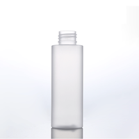 100ml 200ml givré cylindre linge oreiller vêtements corps brouillard vaporisateur PET bouteille avec pulvérisateur d'or