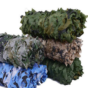 Filet de camouflage robuste, imperméable, coupe-vent, pliable, tactique, en polyéthylène, pour utilisation en extérieur - Product Image 6
