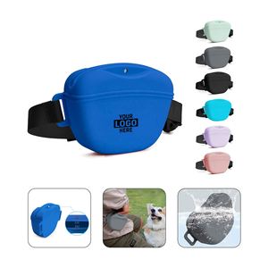 Bolsa de Silicona para Premios de Perro con Logotipo Personalizado, Bolsa para Premios con Clicker de Entrenamiento para Correa, con Cierre Magnético y Clip para Cintura - Product Image 2