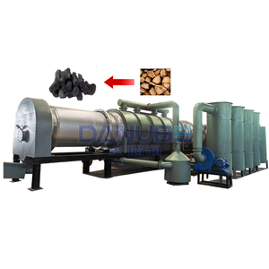 Horno de Carbonización de Carbón Vegetal de Bambú de Grado Premium, Totalmente Continuo y Libre de Humo - Product Image 1