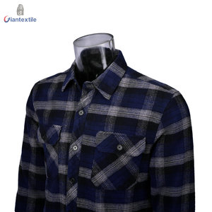 Inverno degli uomini Della <span class=keywords><strong>Camicia</strong></span> 100% Degli Uomini Della <span class=keywords><strong>Camicia</strong></span> di Flanella di Cotone <span class=keywords><strong>A</strong></span> Maniche Lunghe Giacca <span class=keywords><strong>Camicia</strong></span> - Product Image 3
