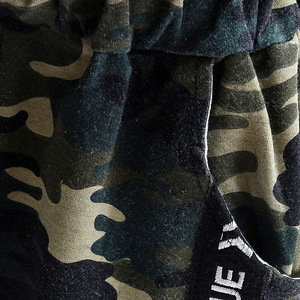 Vêtements pour enfants, vêtements à manches longues, pantalon et chemise camouflage pour garçons, ensemble de 2 pièces pour enfants - Product Image 5