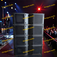 Système de son professionnel Double 8 pouces Line Array Speaker Box System Audio Sound Equipment pour scène
