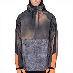 Veste coupe-vent pour homme, légère, imperméable, pour l'hiver, style streetwear, respirante, séchage rapide, coton/polyester, OEM ODM, couleurs personnalisées - Product Image 1