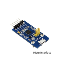 Módulo Serial USB TTL UART CP2102 con Interfaces A/C/Mini/Micro, Placa de Depuración con Interruptor de 3.3V/5V para Programación de Arduino ESP32 PLC
