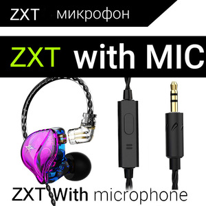 Audífonos Intrauditivos QKZ ZXT de Alta Calidad de 3.5mm con Control Integrado y Micrófono o Sin Micrófono para Juegos de Computadora y Deportes PUBG - Product Image 5