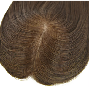 Topper en Soie Sur Mesure de Haute Qualité pour Femmes, Cheveux Humains Vierge Remy, Solution pour la Perte de Cheveux et l'Amincissement <span class=keywords><strong>Capillaire</strong></span> - Product Image 5