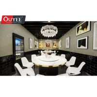 Café moderne Design d'intérieur Café Restaurant Décor Restaurant de luxe Chaises et tables de banquet