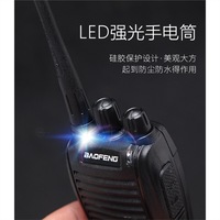 Promo Panas Baofeng BF-777S Walkie Talkie UHF 430-440MHz 16CH Radio Genggam Dua Arah dengan Perintah Suara Dua Bahasa untuk Hotel Gudang