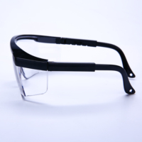 Nouveau produit tendance, lunettes de protection pour les yeux, verres anti-rayures, lunettes de protection avec branches télescopiques réglables