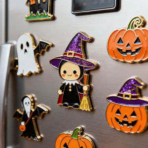 Imán de Refrigerador Personalizado con Diseño 3D de Recuerdo de País, Logotipo en Aleación de Zinc, Metal Esmaltado, Epoxi, Imán Personalizado para Nevera - Product Image 1