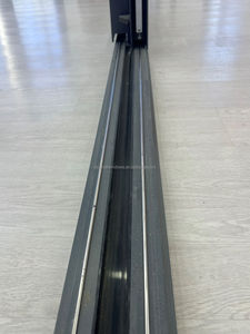 Thiết kế hiện đại bão tác động nhôm trượt <span class=keywords><strong>Patio</strong></span> đôi Tempered Glass cách âm dễ dàng-to-cài đặt cho biệt thự khách sạn sử dụng - Product Image 5