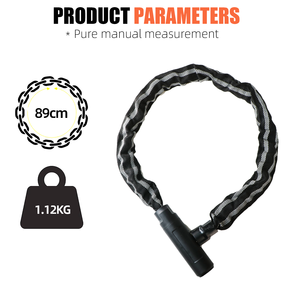 Candado Antirrobo para Bicicleta y Motocicleta, Resistente a Cortes, Venta al Por Mayor de Fábrica, con Llave - Product Image 5