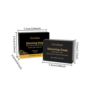 Jabón Corporal Artesanal <span class=keywords><strong>de</strong></span> 100g al por Mayor, Jabón <span class=keywords><strong>de</strong></span> <span class=keywords><strong>Baño</strong></span> Hidratante con Miel y Azúcar <span class=keywords><strong>de</strong></span> <span class=keywords><strong>Caña</strong></span>, con Caja <span class=keywords><strong>de</strong></span> Color, Unisex - Product Image 6