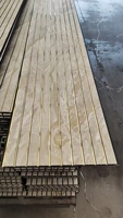 Panel de Techo de PVC con Diez Ranuras, Color Nuevo de Fábrica, Panel Decorativo de PVC Adecuado para Interiores