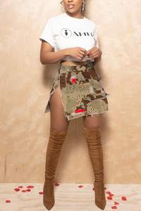 <span class=keywords><strong>Jupes</strong></span> <span class=keywords><strong>courtes</strong></span> sexy pour femmes, style scolaire, camouflage, cargo, sans culotte, sexy - Product Image 5