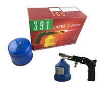 Chalumeau de soudage portatif à allumage électronique express, en laiton, à flamme jet, pistolet brûleur au butane 1300°C
