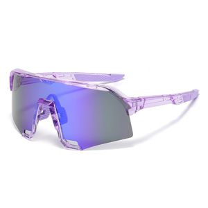 Sports Goggles Pc <b>Frame</b> Anti Slip Outdoor Cycling Sun Protection UV400 Class 2 Men's <b>Grey</b> - Product Image 1