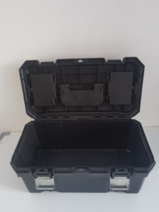 HKSF 15 18 21 Inches PP Plastic Made Multi-Compartment <b>Tools</b> <b>Case</b> with Customization Colors Safe Outdoor Use Wholesale Available - Product Image 2
