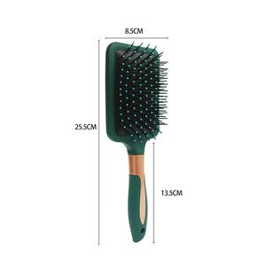 Brosse à cheveux en nylon pour salon de coiffure et de beauté, étiquette privée, démêlante, pour extensions bouclées, perruque humide, brosse à cheveux personnalisée <span class=keywords><strong>Denman</strong></span> - Product Image 2