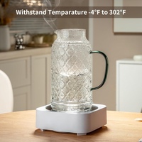 Offre Spéciale : Ensemble de Carafes à Eau Froide et à Jus en Verre Borosilicate de Haute Qualité pour la Maison