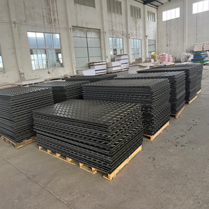 תקן עליון זמני בנייה כבדה מסלול כביש 4 x8 hdpe הגנה קרקע מחצלות לגינון - Product Image 3